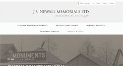 Desktop Screenshot of jbnewall.com